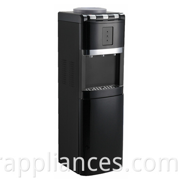 Floor standing water dispenser bottom cabinet or refrigerator